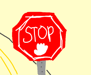 300x250 stop sign drawing - Stop Sign Drawing