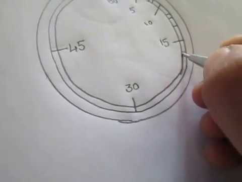 480x360 How To Draw Stopwatch Simple Tutorial Video - Stopwatch Drawing