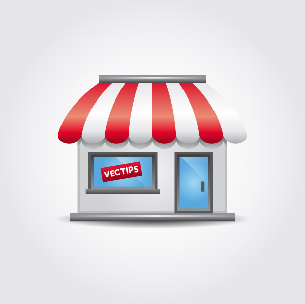 600x599 How To Create A Storefront Icon In Adobe Illustrator - Storefront Drawing