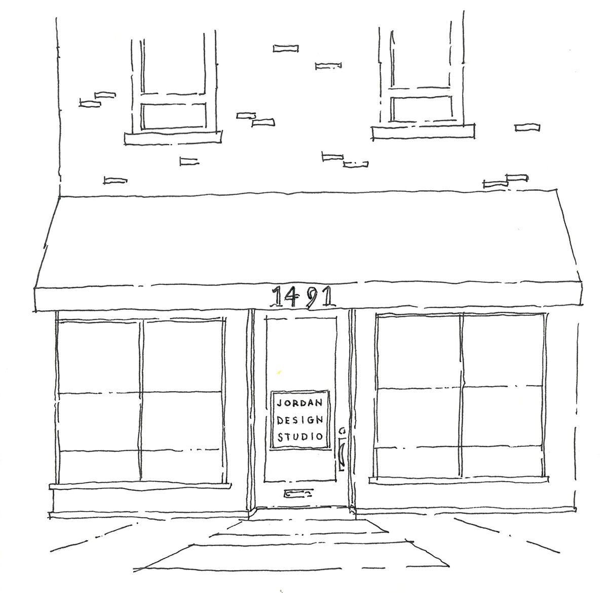 Storefront Drawing at Explore collection of