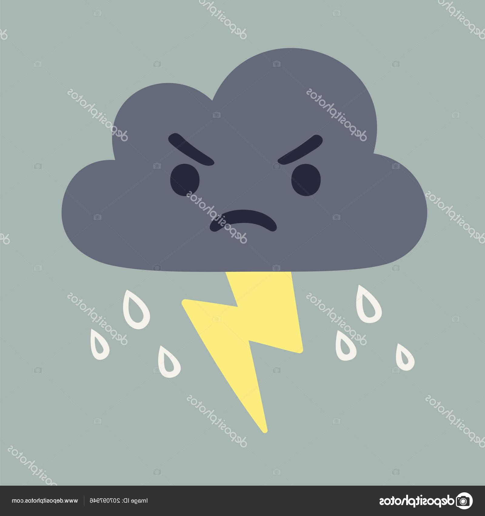 1600x1700 best hd stock illustration angry storm cloud drawing lightning photos - Storm Cloud Drawing