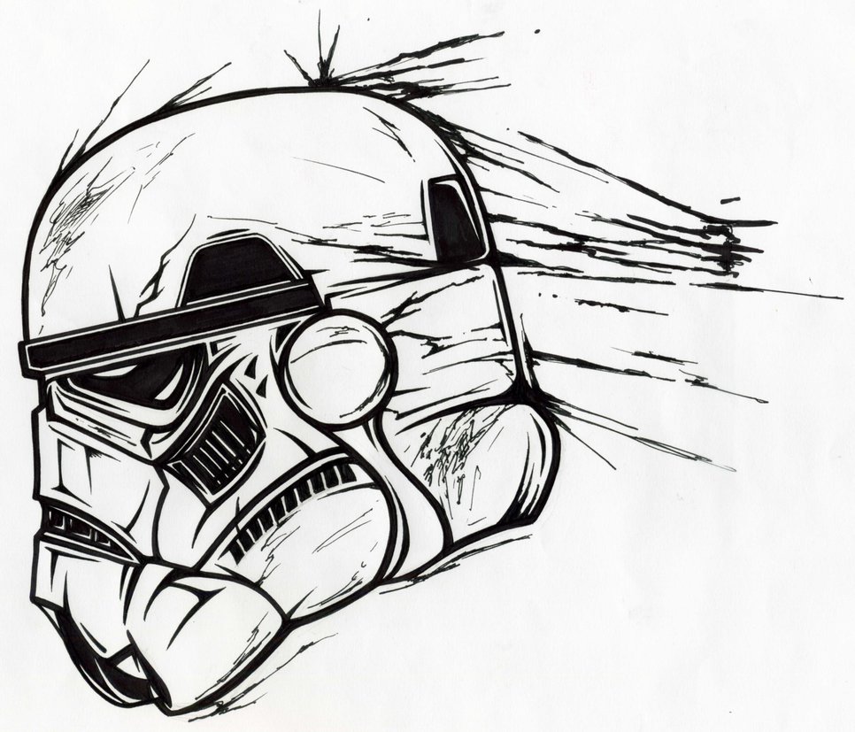 Stormtrooper Drawing. 
