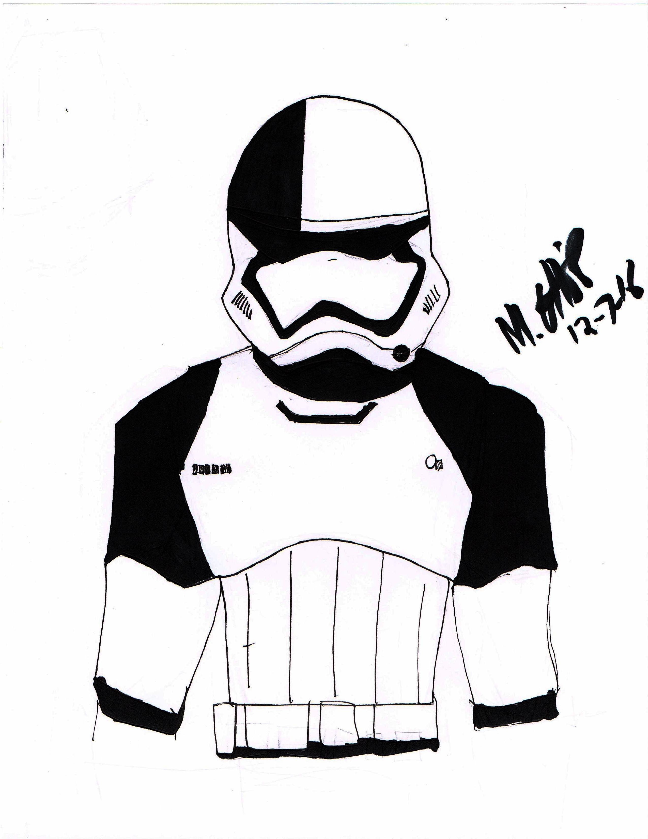 Stormtrooper Drawing at Explore collection of