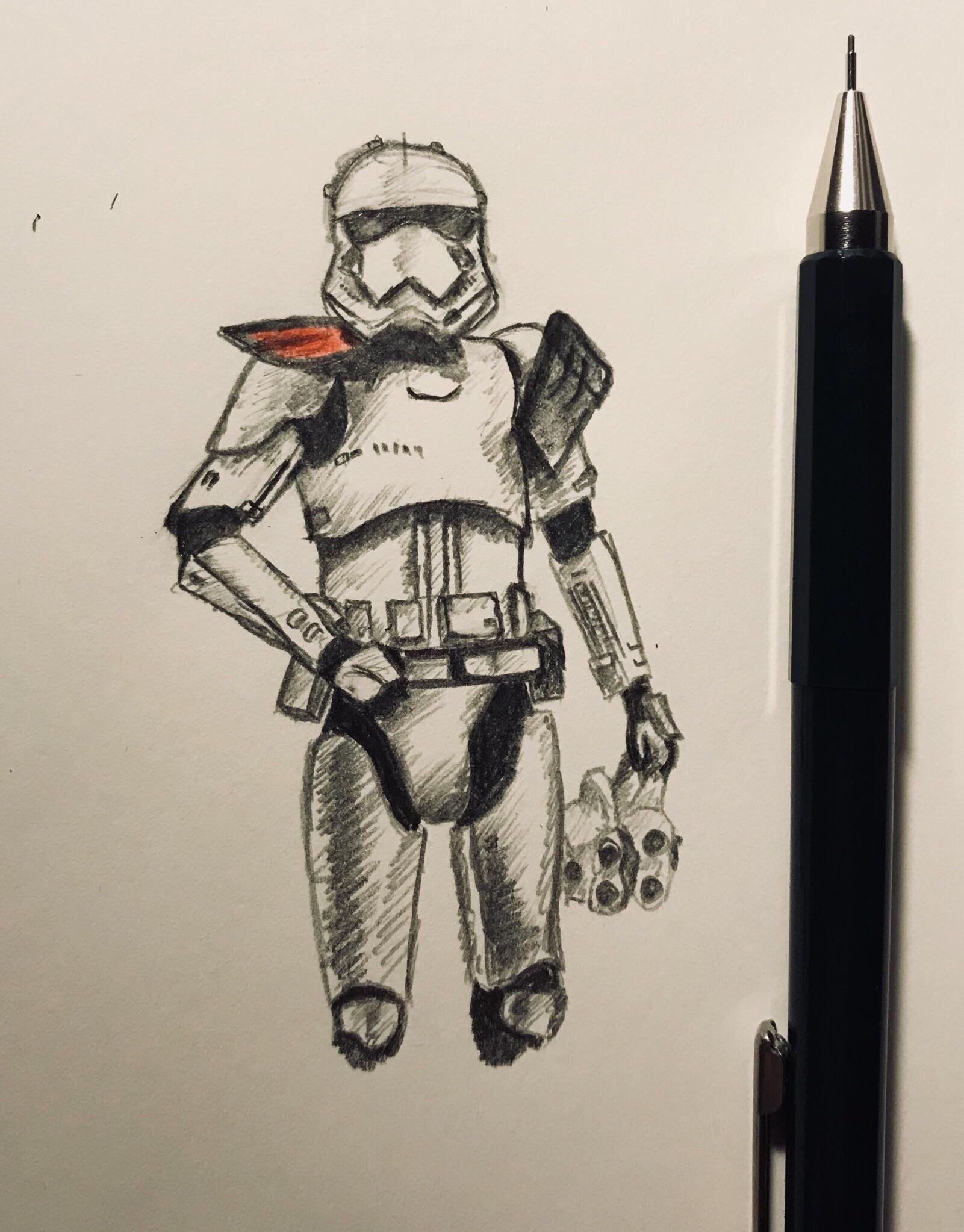 Stormtrooper Drawing at Explore collection of