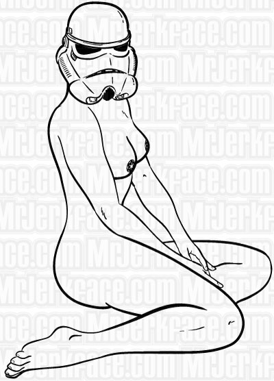 400x556 How To Draw A Stormtrooper Step - Stormtrooper Drawing Helmet