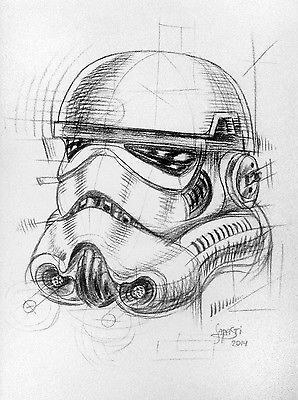 Stormtrooper Drawing Helmet at PaintingValley.com | Explore collection