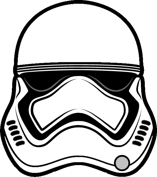 515x580 Collection Of Free Sugar Drawing Stormtrooper Helmet Download - Stormtrooper Drawing Helmet