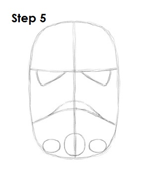 300x388 How To Draw A Stormtrooper - Stormtrooper Line Drawing