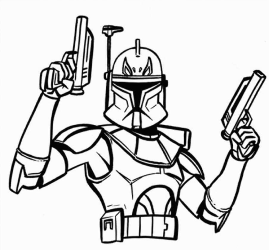 904x840 Storm Trooper Coloring - Stormtrooper Line Drawing
