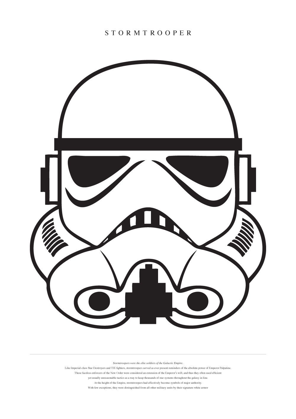 1000x1414 Rug Drawing Stormtrooper For Free Download - Stormtrooper Line Drawing