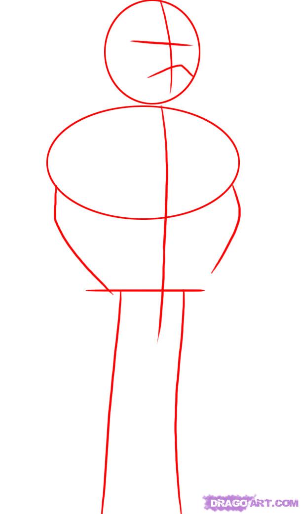 610x1043 How To Draw A Stormtrooper, Step - Stormtrooper Line Drawing