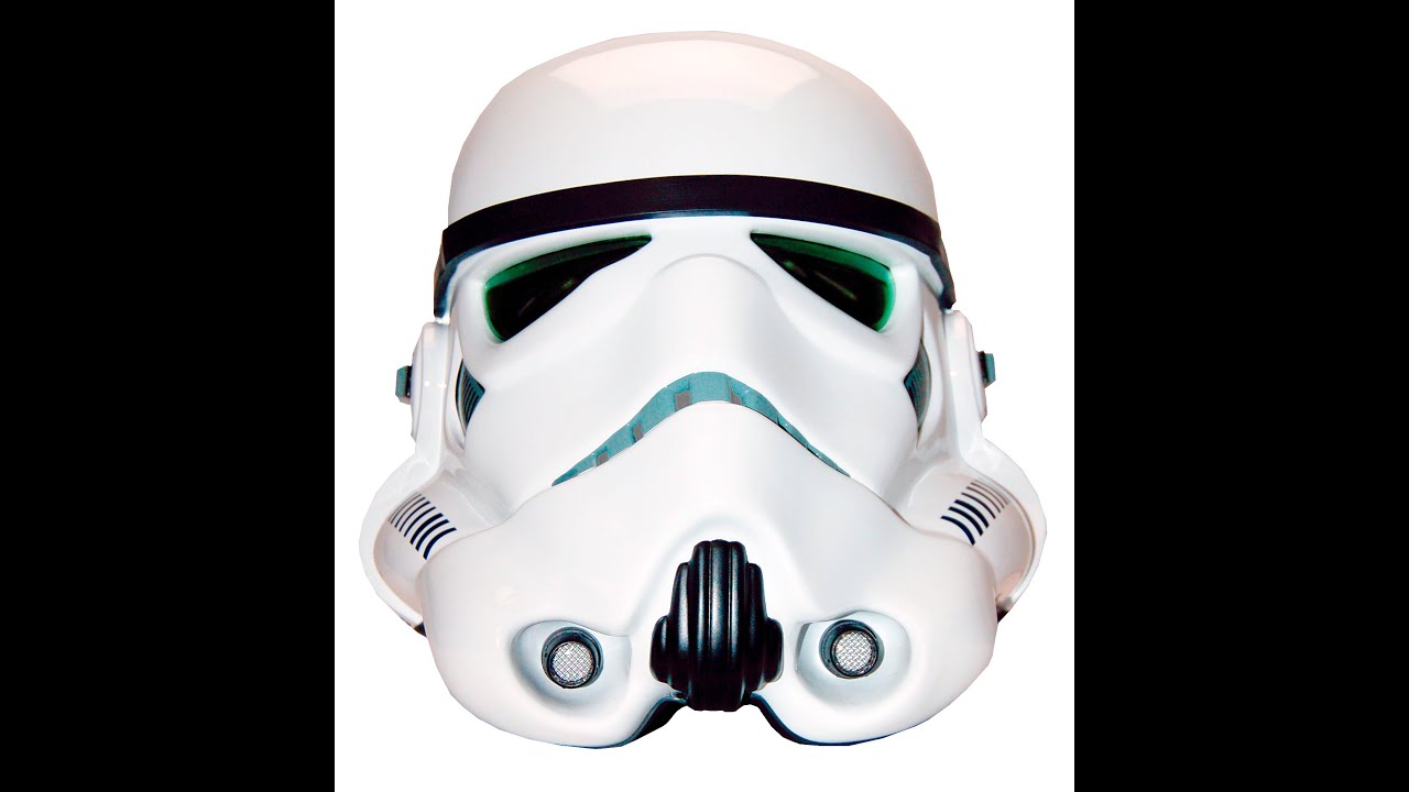 1280x720 How To Draw A Stormtrooper Helmet - Stormtrooper Mask Drawing