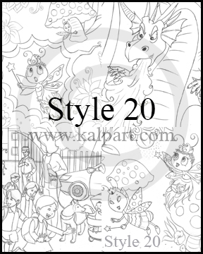 288x360 Kid'schildren Storybook Illustrations, Drawing Cartoon Pictures - Story Book Drawing