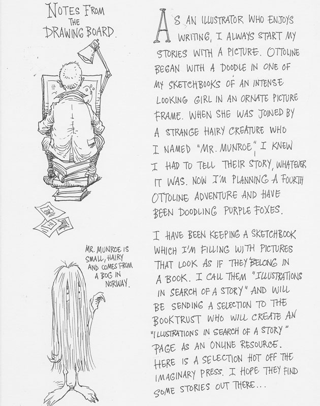 630x800 notes from the drawing board starting stories with a picture - Story Book Drawing