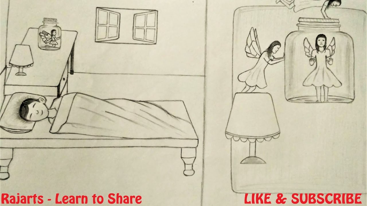 1280x720 Drawing Child Cartoon Story Board - Story Drawing