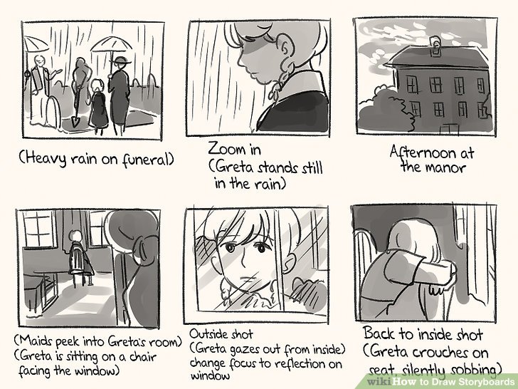 728x546 Ways To Draw Storyboards - Storyboard Drawing