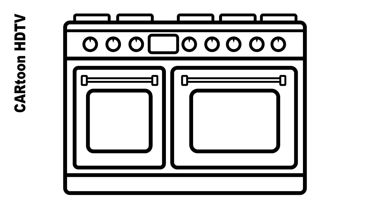Кухонная плита картинка для детей