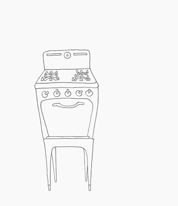 Stove Drawing at Explore collection of Stove Drawing