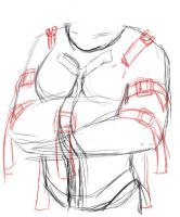 166x200 straight jacket - Straight Jacket Drawing