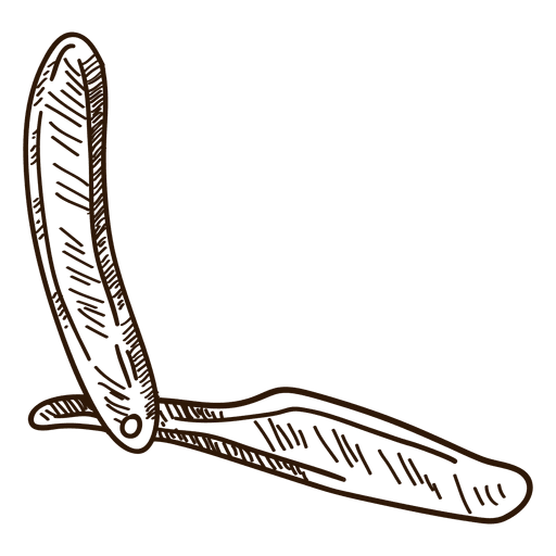 512x512 razor drawing shaving transparent png clipart free download - Straight Razor Drawing