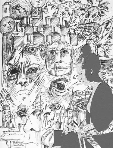 375x489 people are strange drawing - Strange Drawings