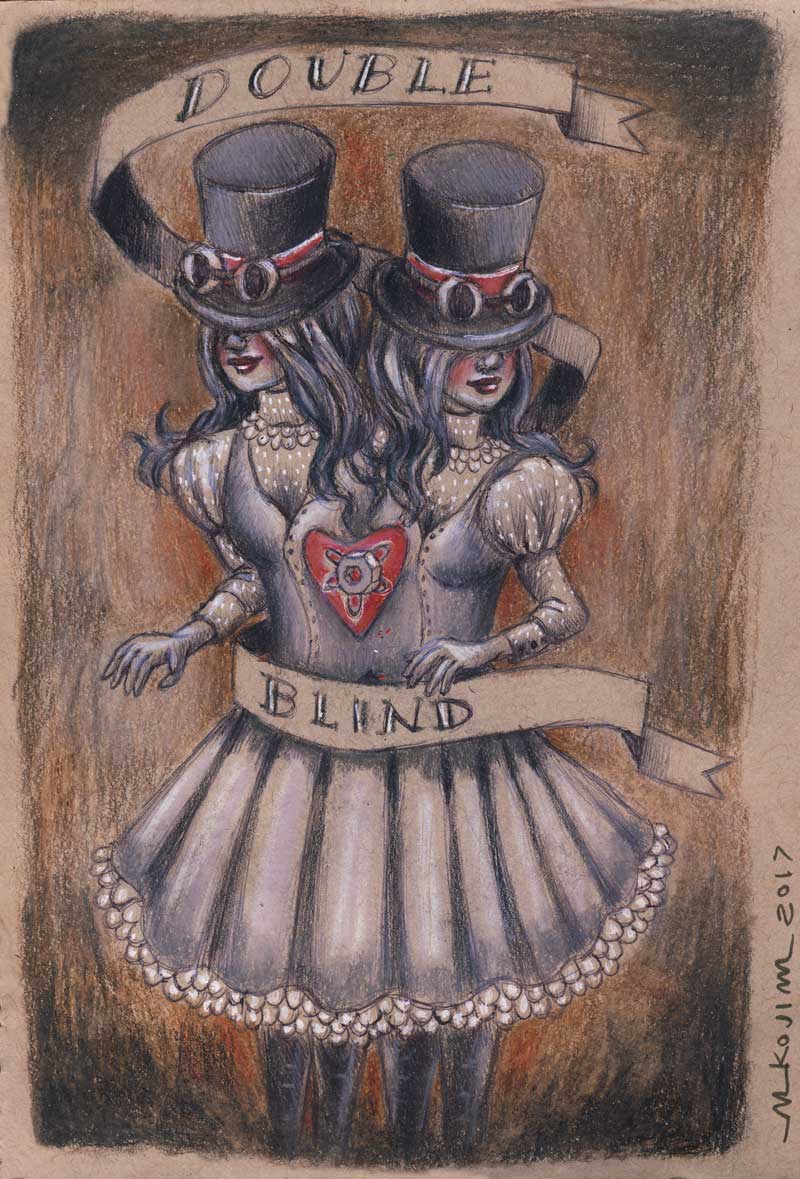 800x1179 steampunk conjoined twins drawing x art - Strange Drawings