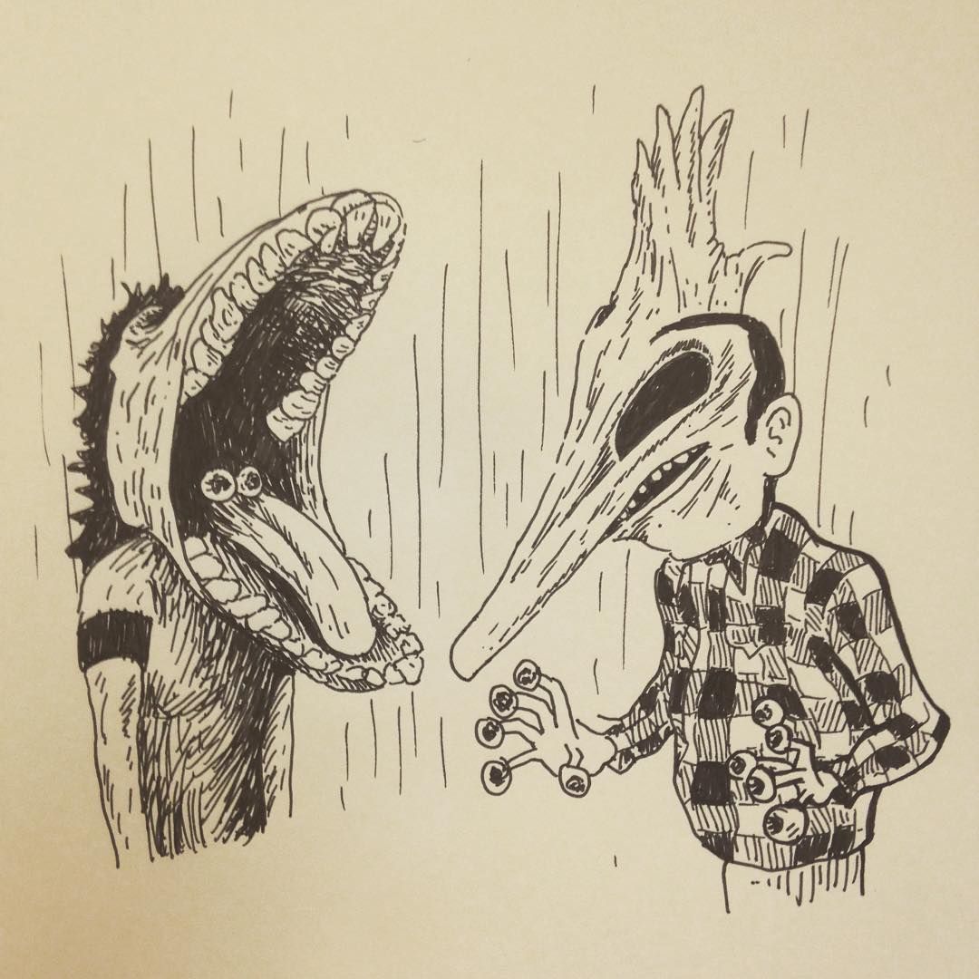 1080x1080 weird drawing - Strange Drawings