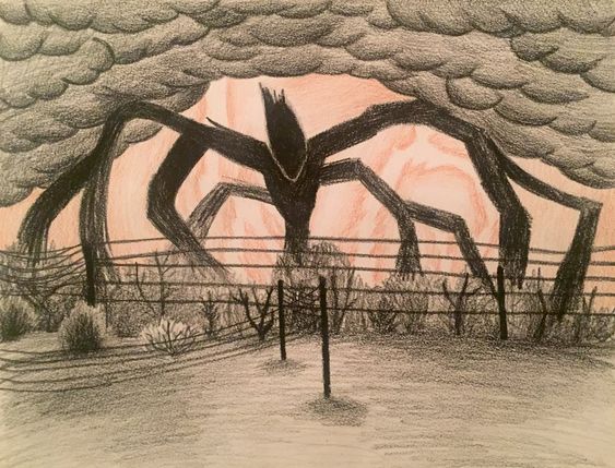 Stranger Things Monster Drawing At Paintingvalley Com Explore