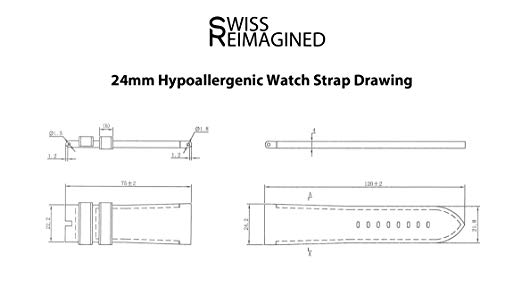 522x288 swiss reimagined colors quick release quality genuine leather - Strap Drawing