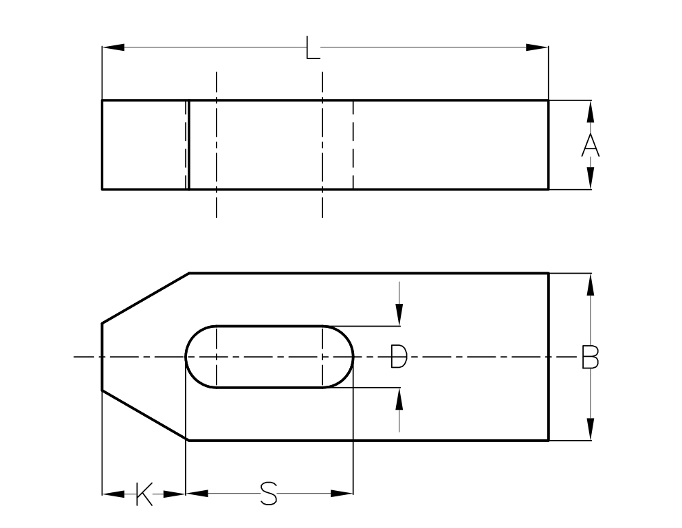 992x768 tisa enterprises flat strap clamp - Strap Drawing