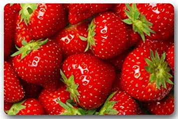 355x238 xiaos door mats creative design strawberry drawing - Strawberry Drawing