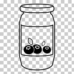 310x310 Marmalade Coloring Book Drawing Strawberry Line Art, Blueberry Jam - Strawberry Line Drawing