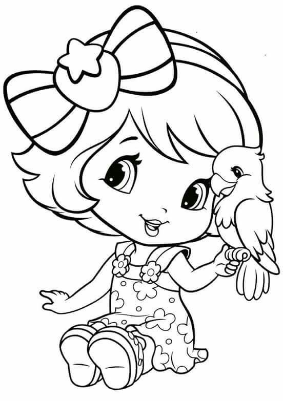 552x783 strawberry shortcake dibujos hermisos coloring - Strawberry Shortcake Drawing