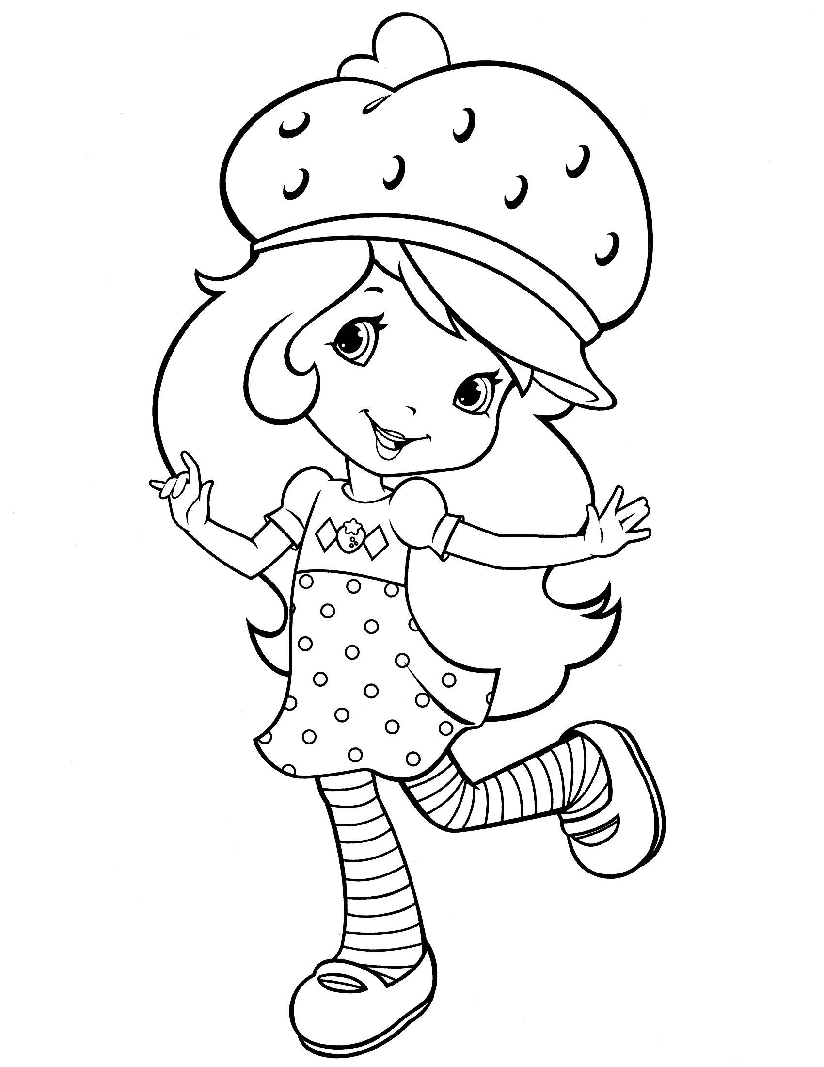 Strawberry Shortcake Drawing at PaintingValley.com | Explore collection ...
