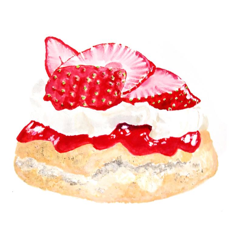 Strawberry Shortcake Drawing at Explore collection