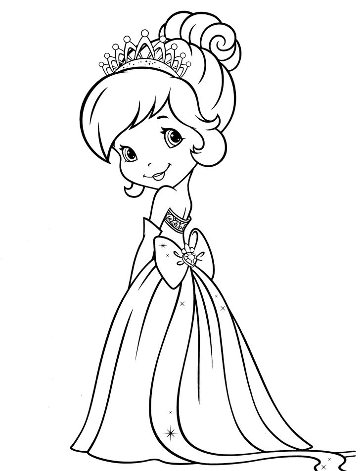 736x952 strawberry shortcake coloring pages - Strawberry Shortcake Drawing