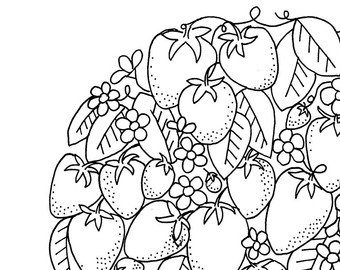 340x270 Strawberry Vine Etsy - Strawberry Vine Drawing