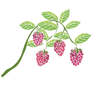 300x300 Clipart Vine Clipart Image - Strawberry Vine Drawing