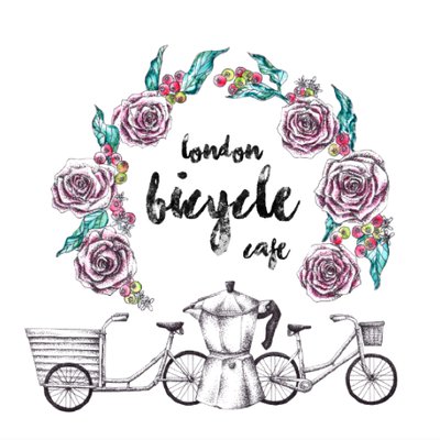 400x400 London Bicycle - Street Bike Drawing