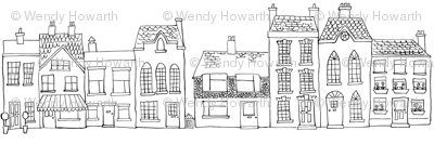 400x133 Down Our Street - Street Drawing