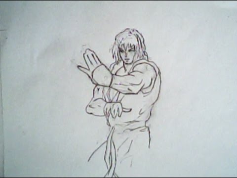 480x360 how to draw ken from street fighter - Street Fighter Drawing