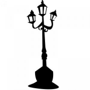 300x300 Street Light Decorative Clipart - Street Light Drawing