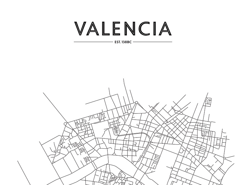 800x600 Simplified Street Map - Street Map Drawing