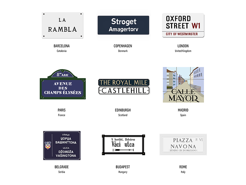 800x600 Street Signs - Street Sign Drawing