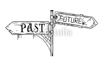 400x251 Vector Artistic Pen And Ink Drawing Illustration Of Traffic Arrow - Street Sign Drawing