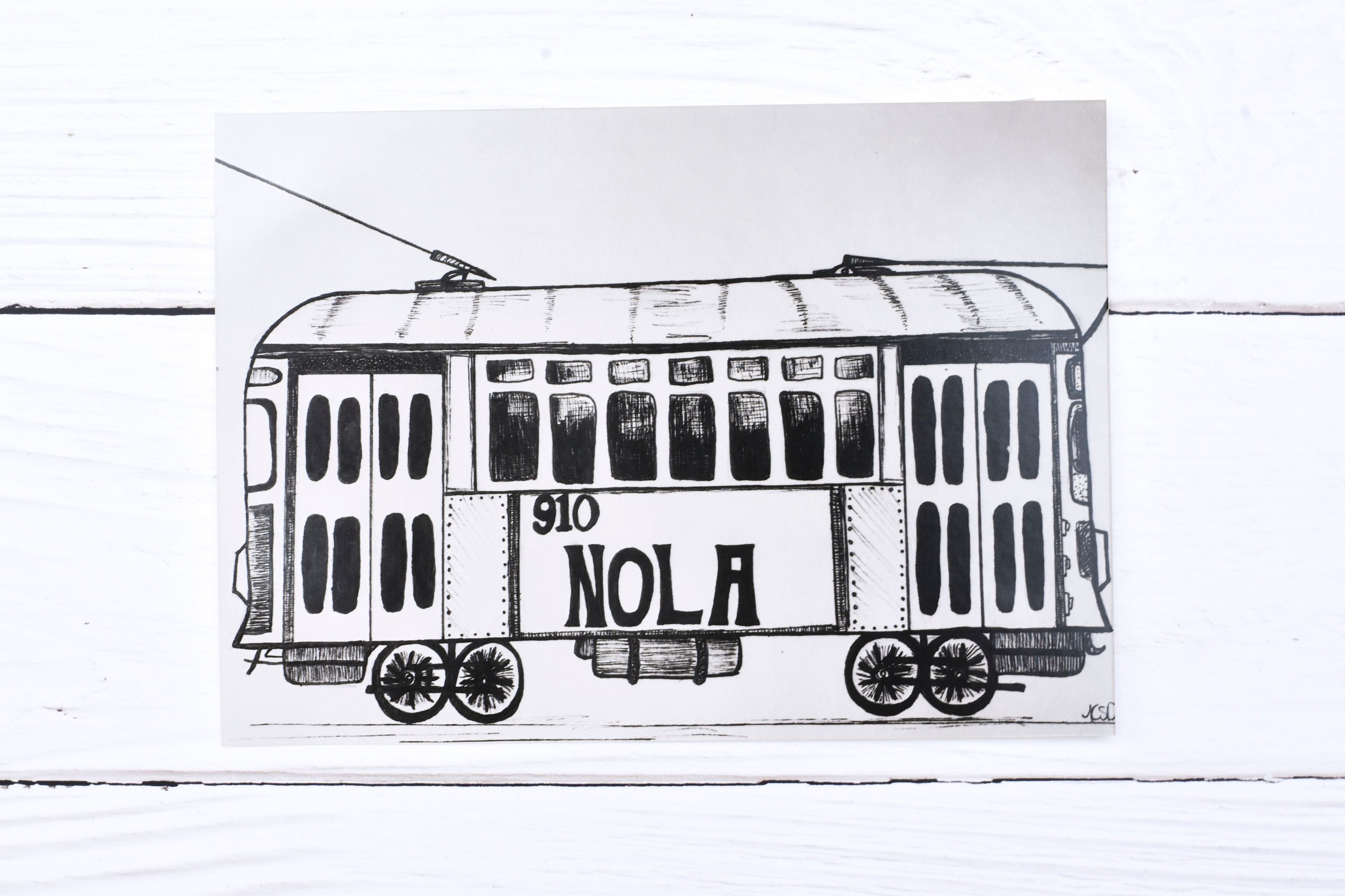 3000x2000 streetcar drawing print pen and ink drawings print black and etsy - Streetcar Drawing