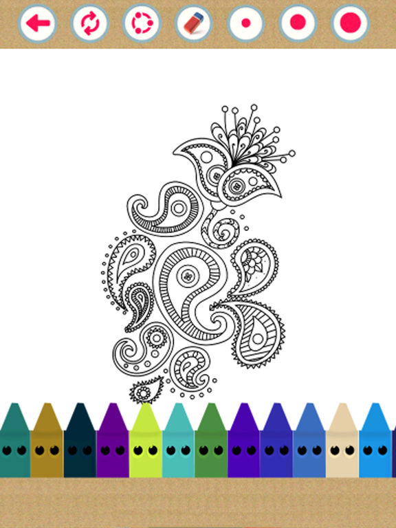 576x768 kaleidoscope mandala drawing book stress free app price drops - Stress Free Drawing