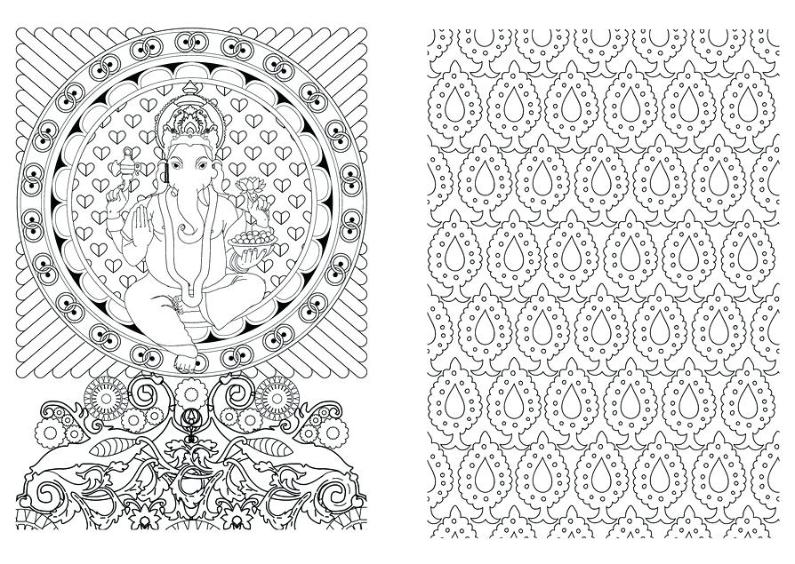 894x635 anti stress coloring pages animals free for adults printable - Stress Free Drawing