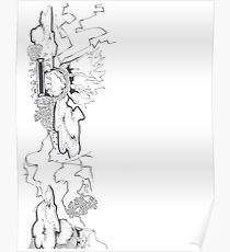 210x230 lightning strike drawing posters redbubble - Strike Drawing