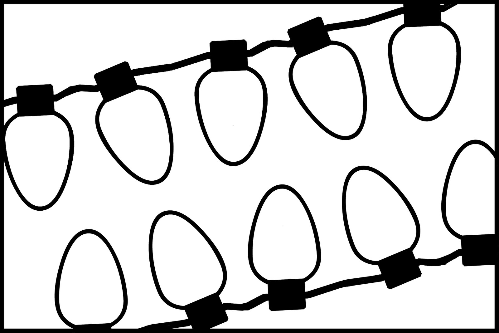 String Lights Drawing at Explore collection of